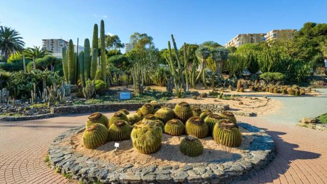Vistas del Parque de la Paloma, en Benalmádena