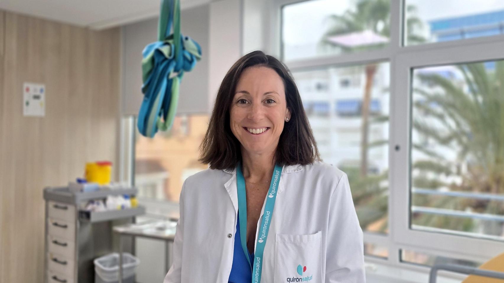 La doctora Isabel Blanco.