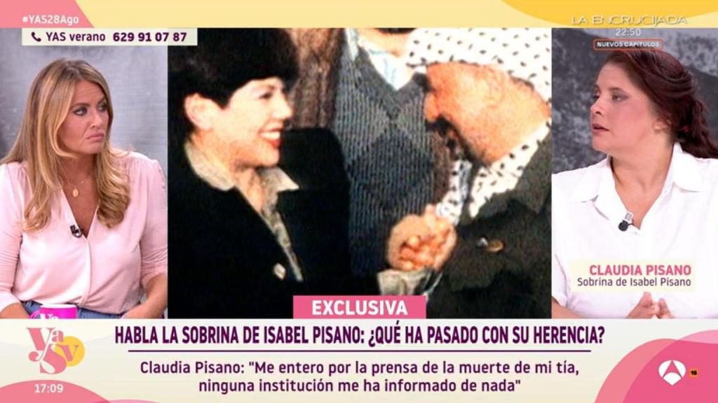 Claudia Pisano en el programa de verano YAS.