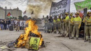 CCOO denunciará a la Junta por delito contra la salud de las personas que trabajan en el operativo contra incendios
