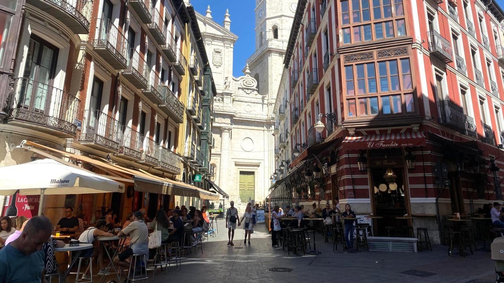 Imagen de la zona de tapas de la Catedral de Valladolid