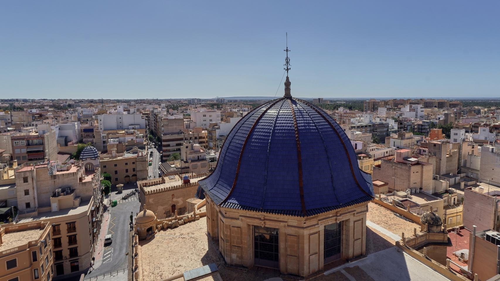 Vistas de la ciudad de Elche