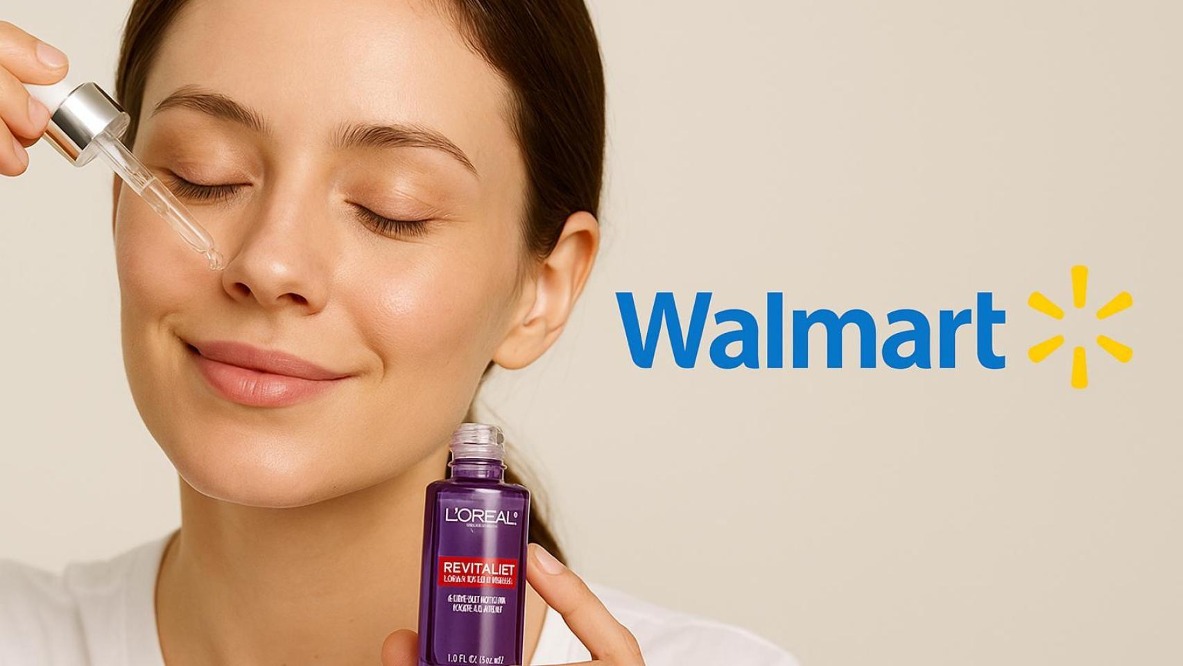 El suero facial de L'Oréal con ácido hialurónico que Walmart vende en Miami