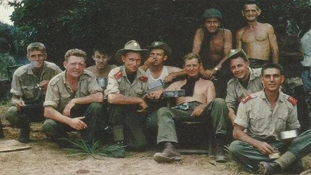 Un grupo de mercenarios extranjeros desplegados en el Congo para sofocar la rebelión simba.