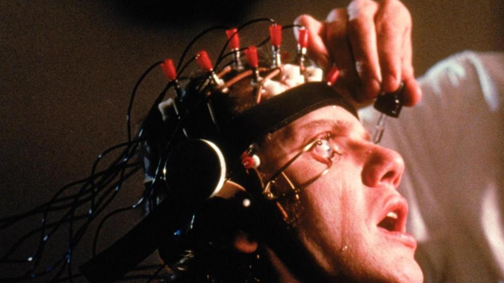 Malcolm McDowell en 'La naranja mecánica' (1971).