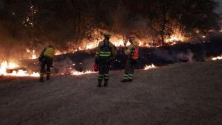 Los trabajadores de incendios forestales de la Comunidad convocan una marcha en León por un operativo "100% público"