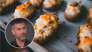 Pablo Ojeda, 43 años, arrasa con su receta de patatas rellenas ligeras y con mayonesa saludable: "Quedan buenísimas"