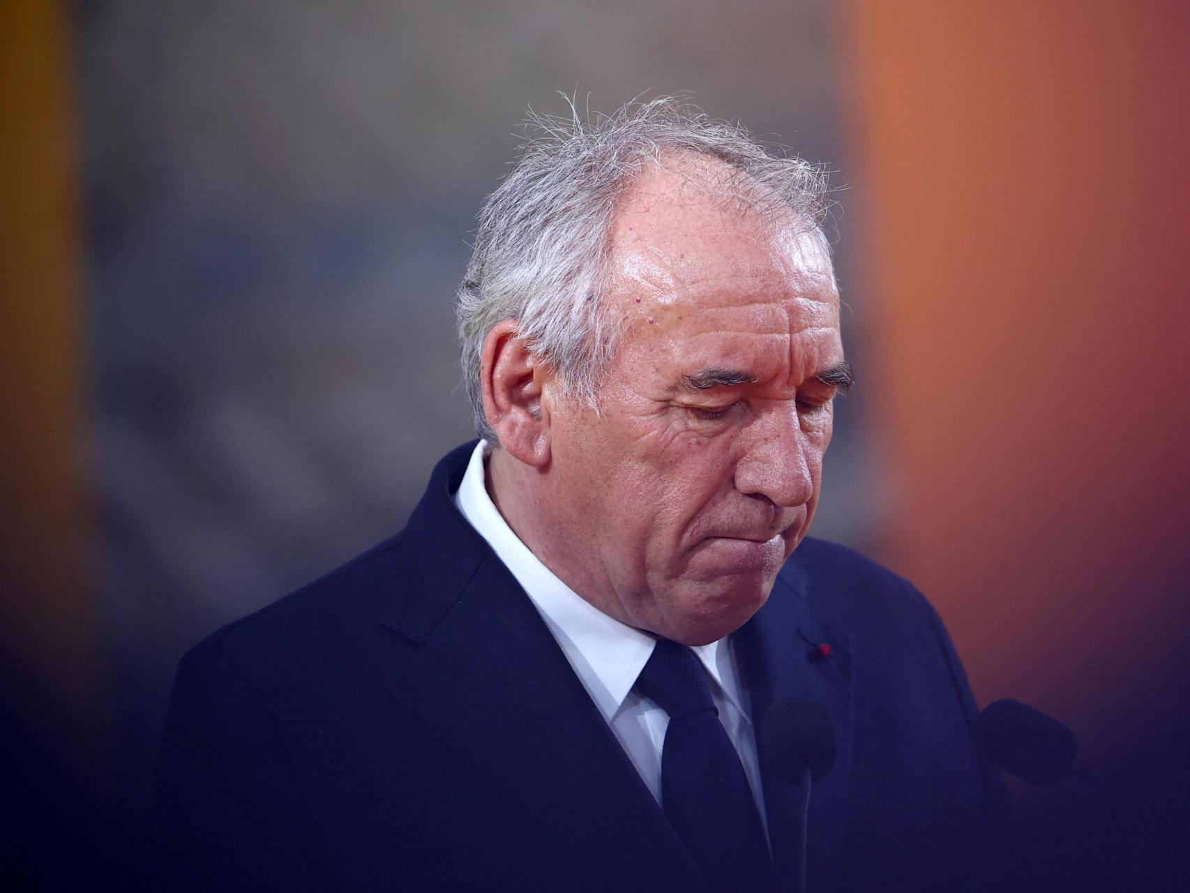 François Bayrou, en el foro de MEDEF en París el pasado jueves.