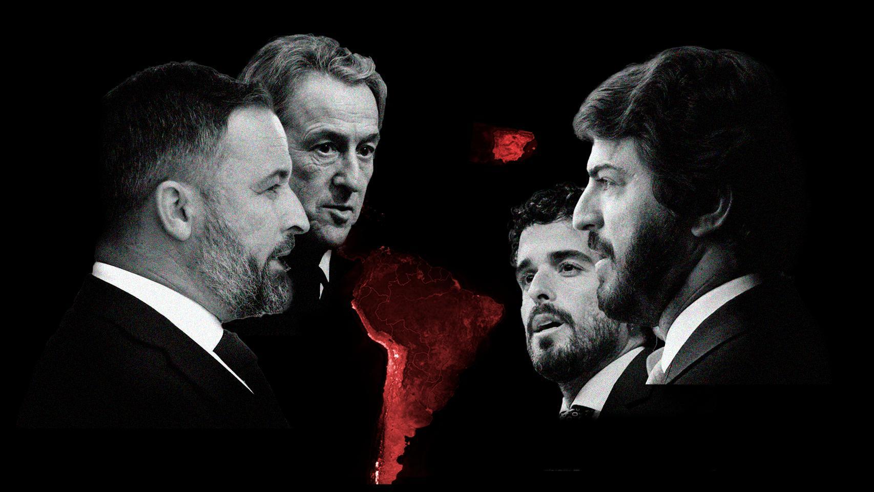 Vox dividida entre el culto a la  Iberosfera  y el rechazo a los migrantes latinos:  Da igual que traigan chilabas o machetes 