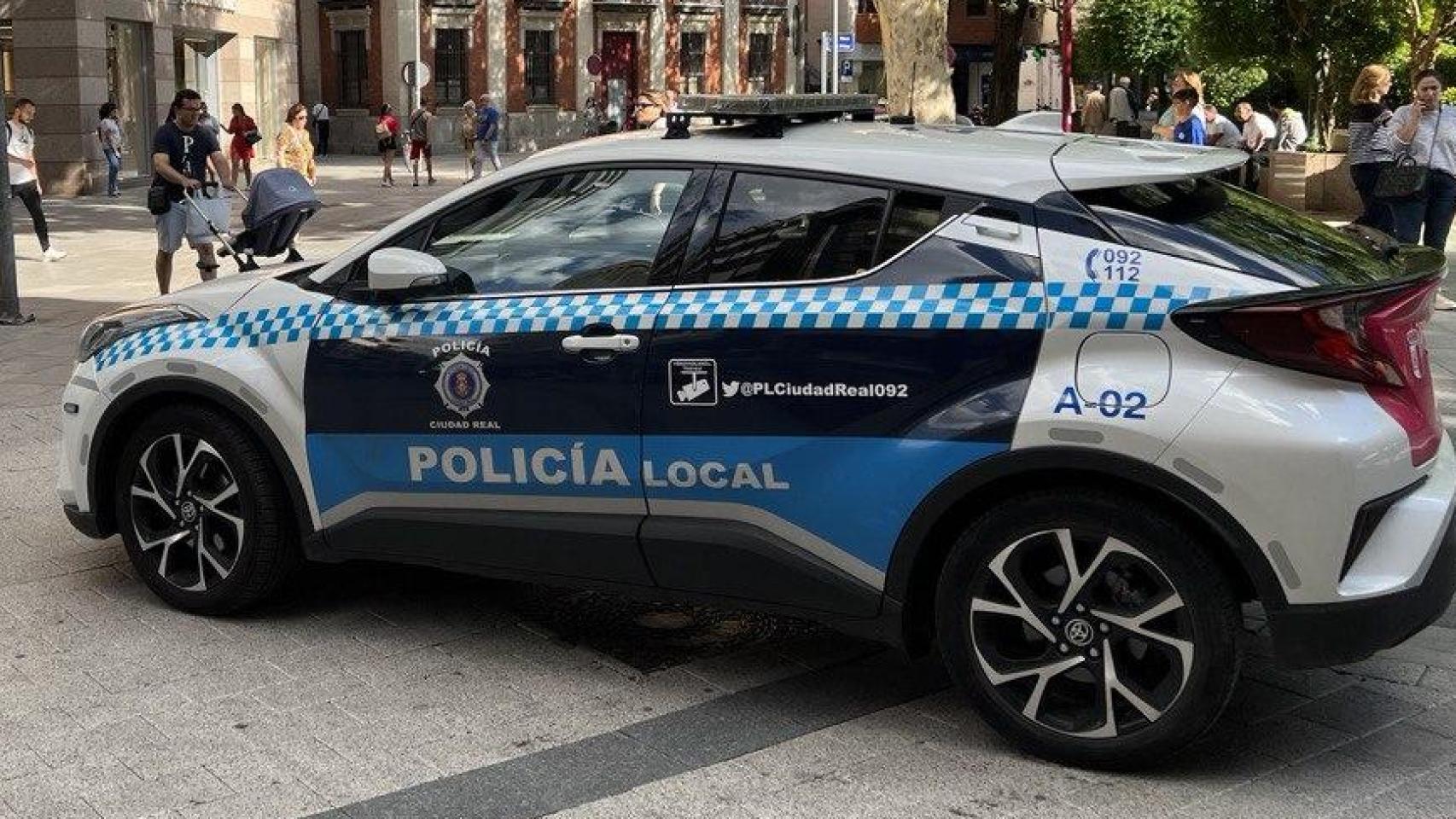 Coche de Policía Local de Ciudad Real.