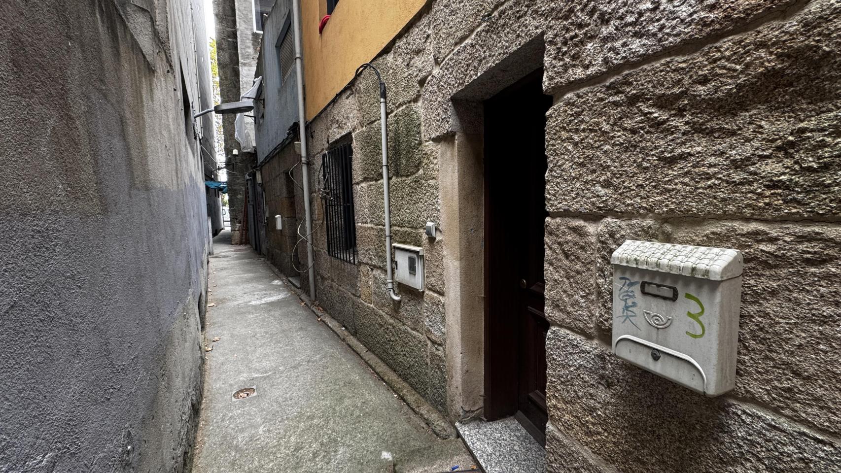 La calle más estrecha de Vigo
