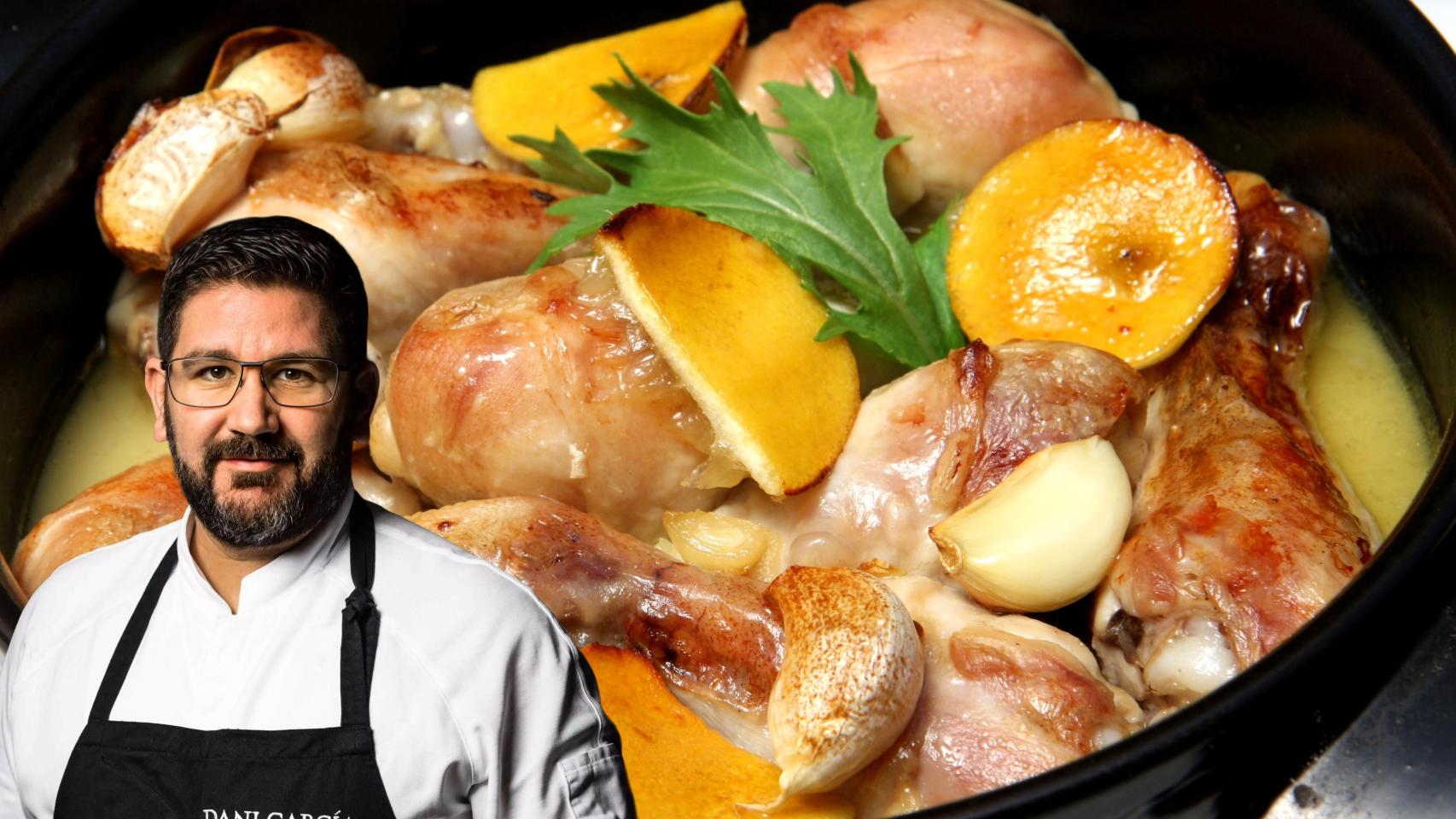 Dani García en un montaje de El Español