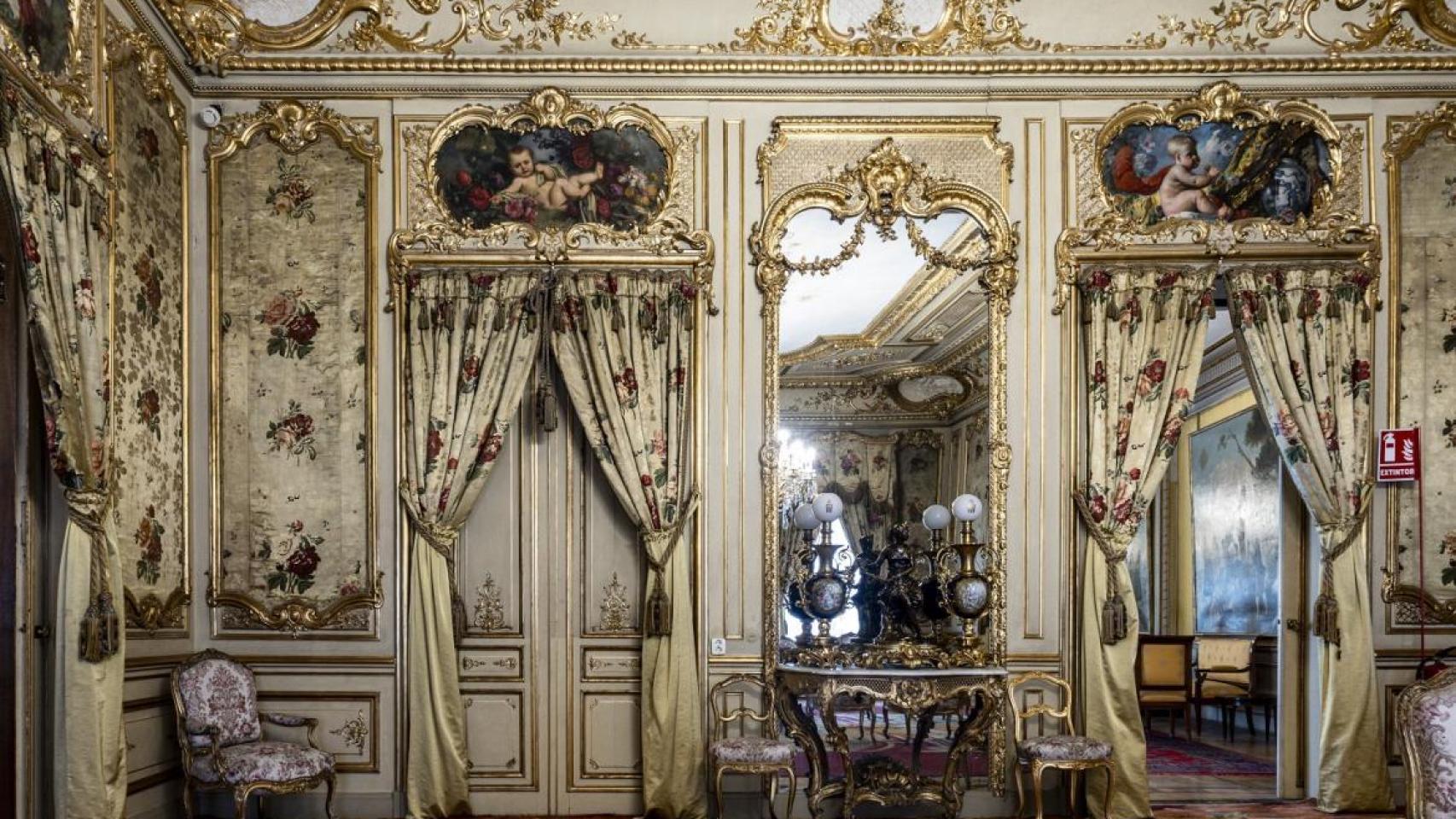 El Palacio de Fernán Núñez en Madrid.