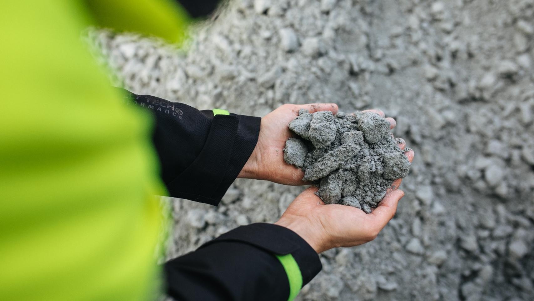 La esteatita triturada permite almacenar calor