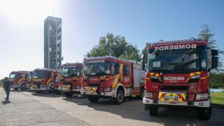 El caso único en Andalucía de los bomberos voluntarios en la provincia de Sevilla: guardias a precio de dieta contra el fuego