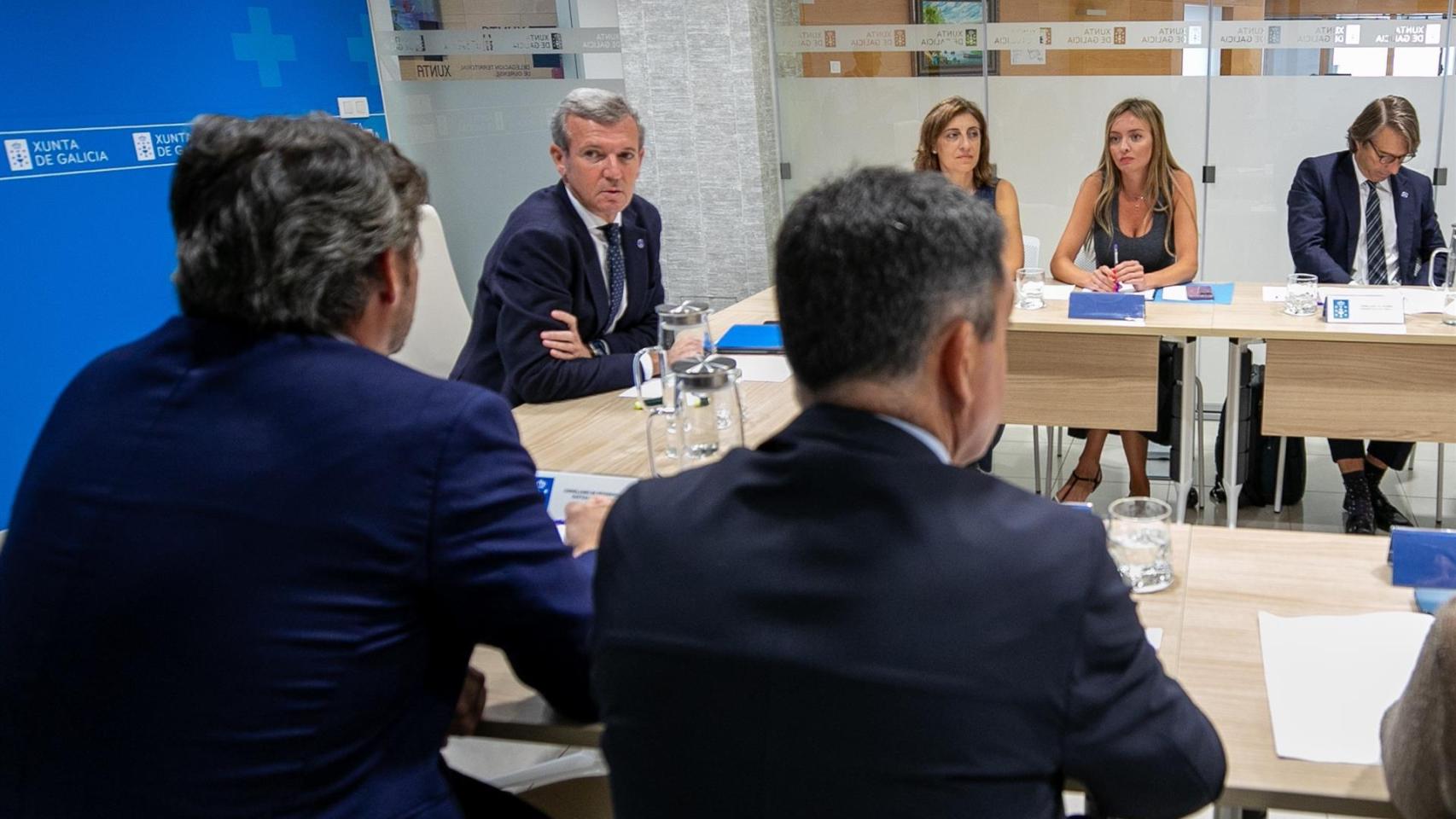Imagen del consello extraordinario de la Xunta.