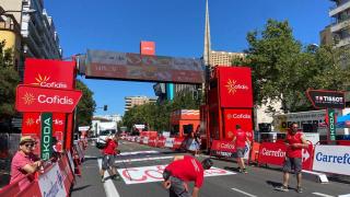 Zaragoza ya está lista para la llegada de La Vuelta Ciclista a España: "Hemos salido a las 11 de casa para coger sitio"