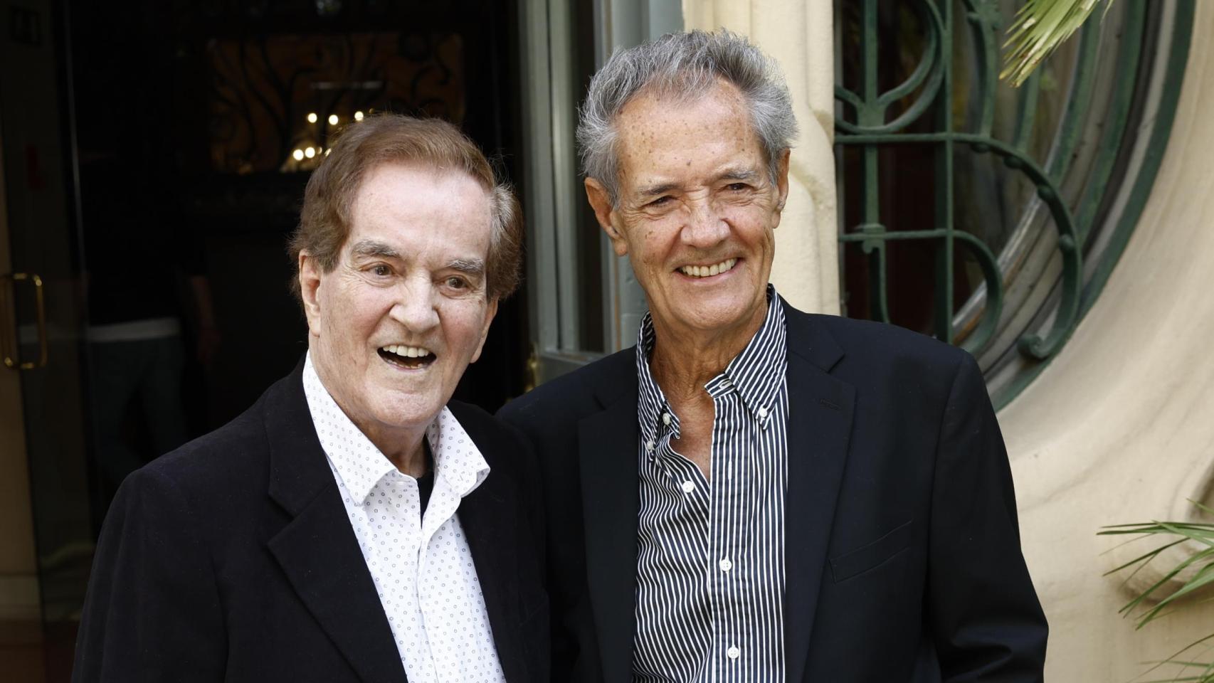 Ramón Arcusa y Manuel de la Calva, componentes del Dúo Dinámico, en 2024.