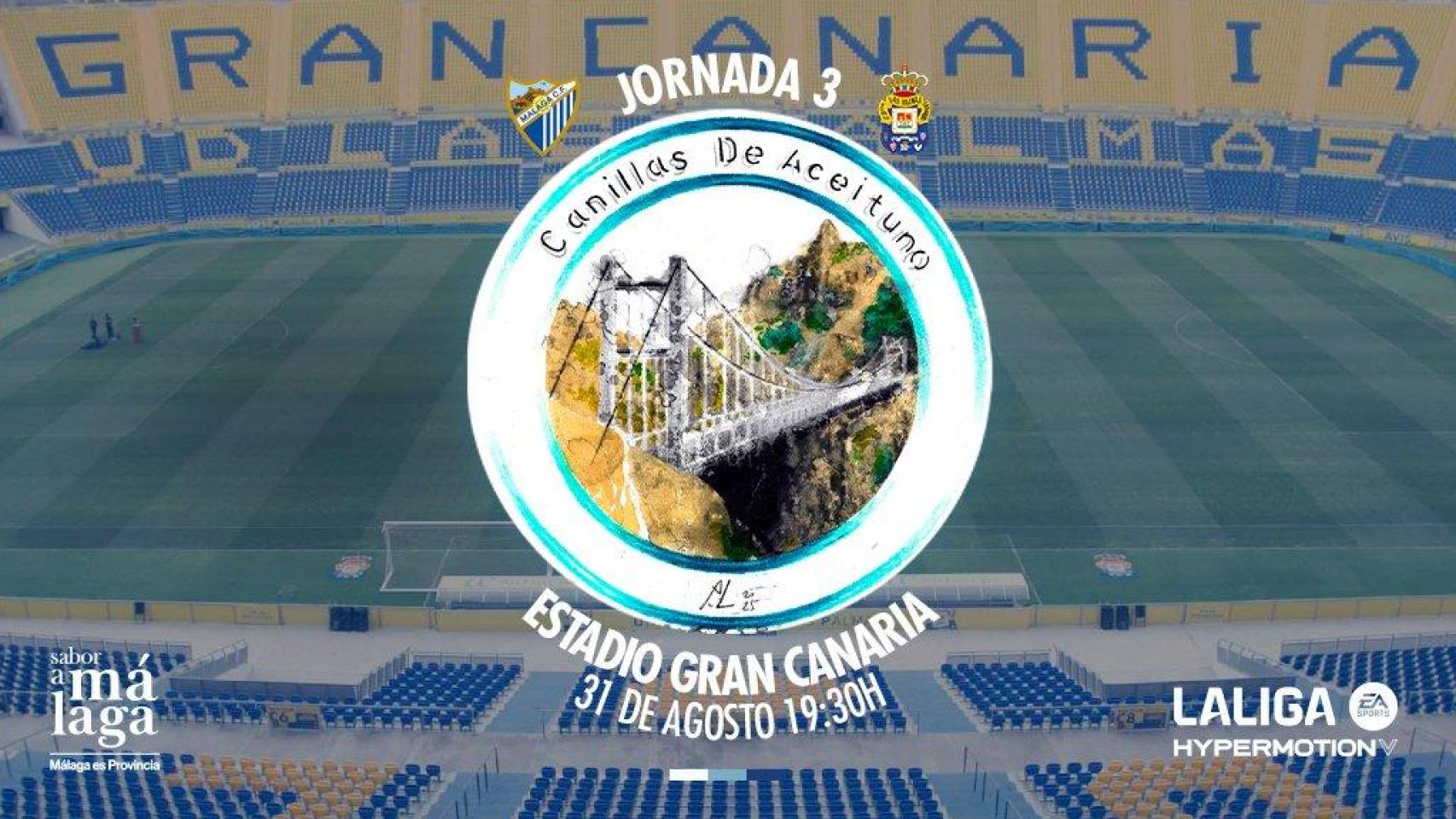 Las Palmas vs. Málaga CF: fecha, horario y cómo y dónde verlo