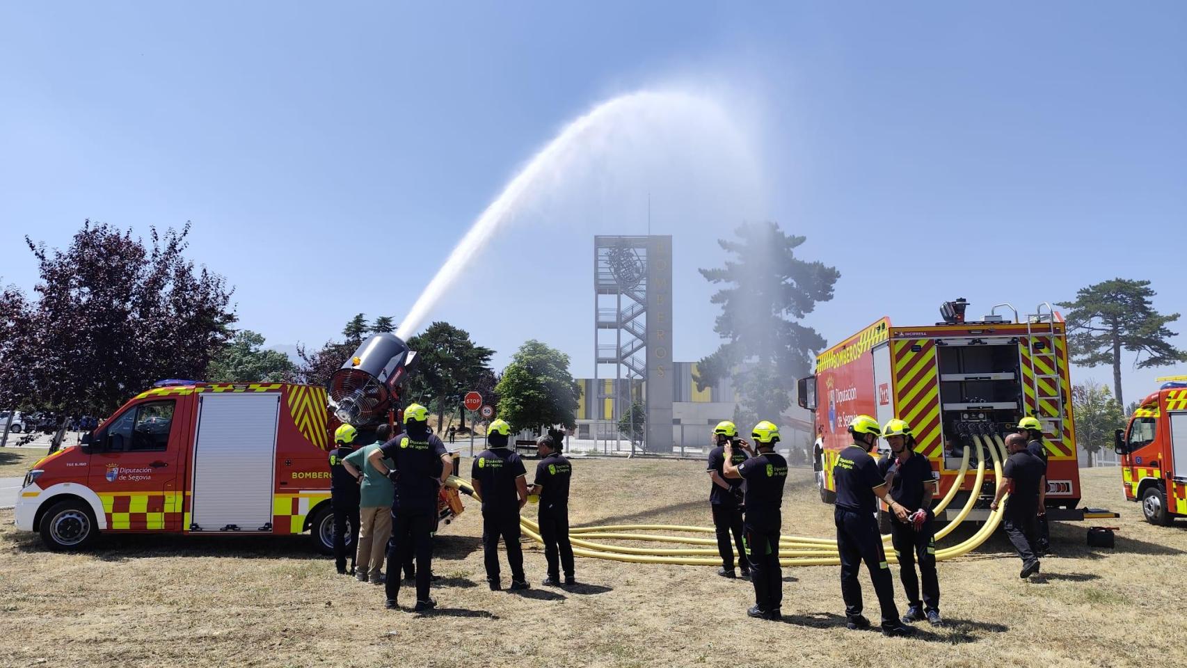 Imagen de la formación a los nuevos cabos-jefe de la Diputación de Segovia
