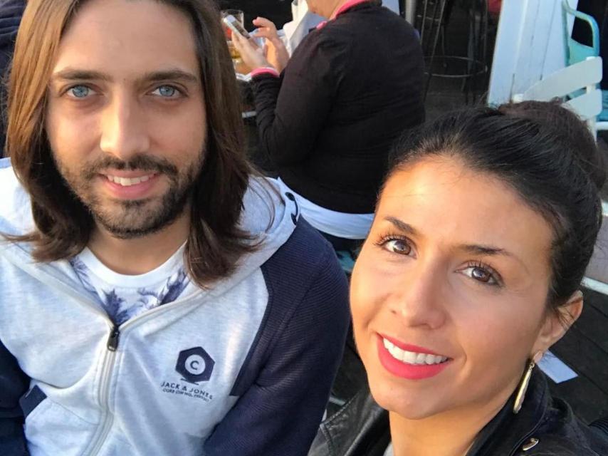 Sara Verdasco y Juan Carmona, a imagen de sus redes sociales.