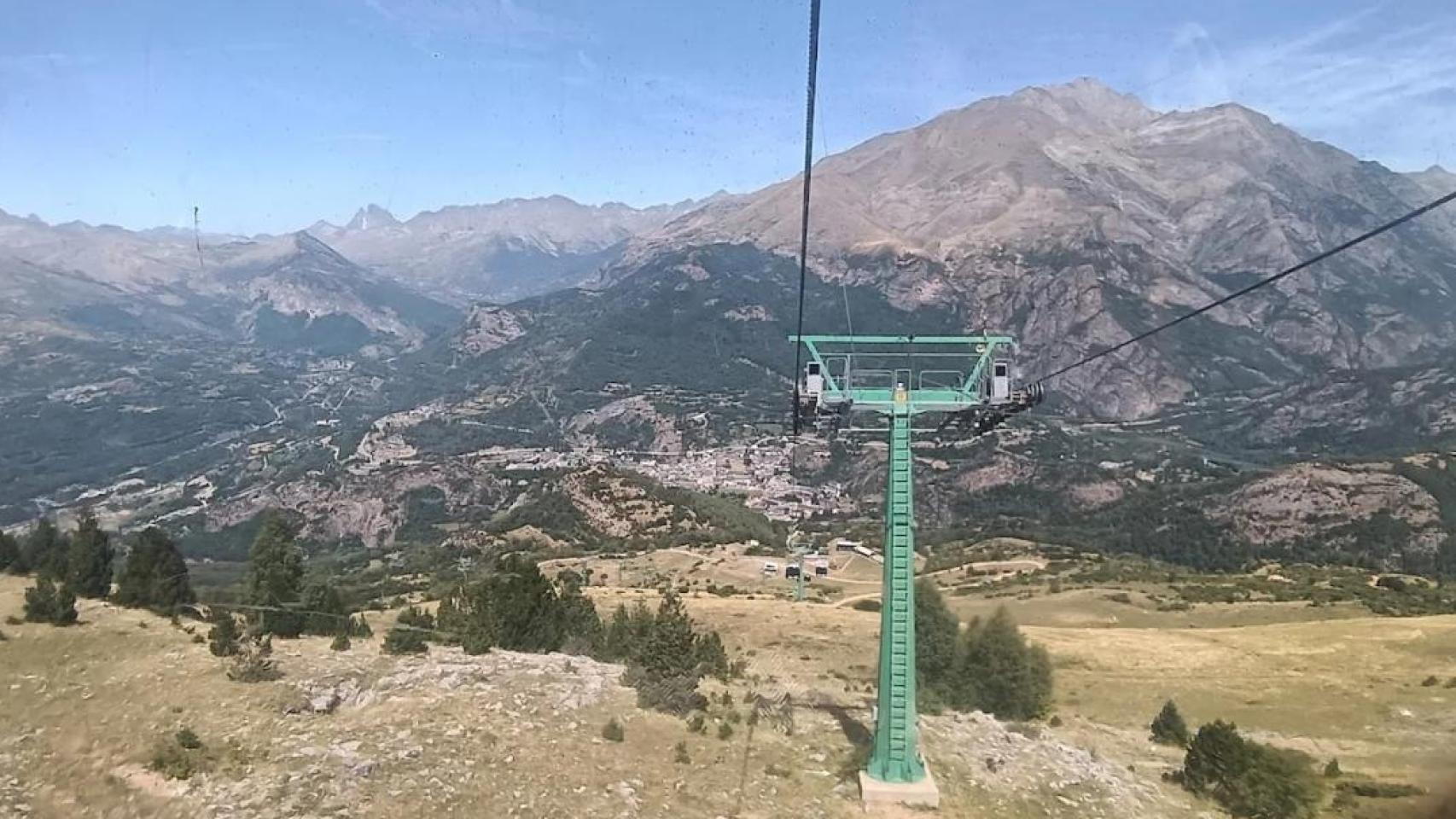 Foto de la estación de esquí de Panticosa hace una semana.