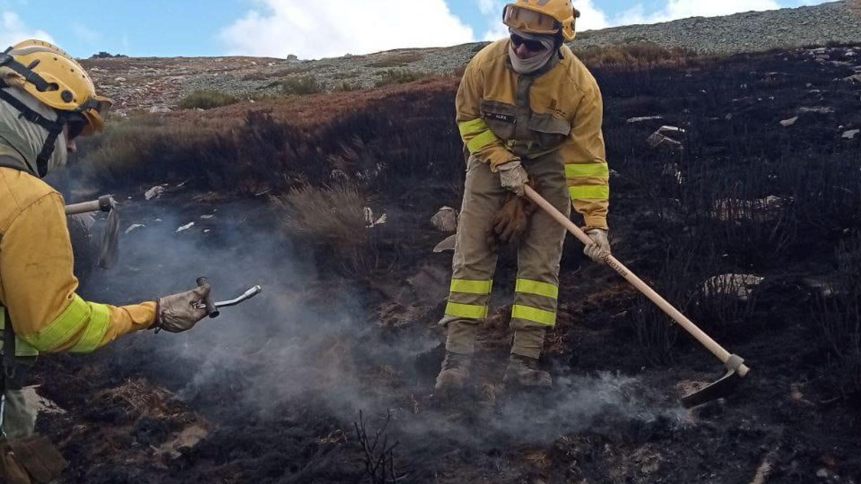 Incendio en el verano de 2025.