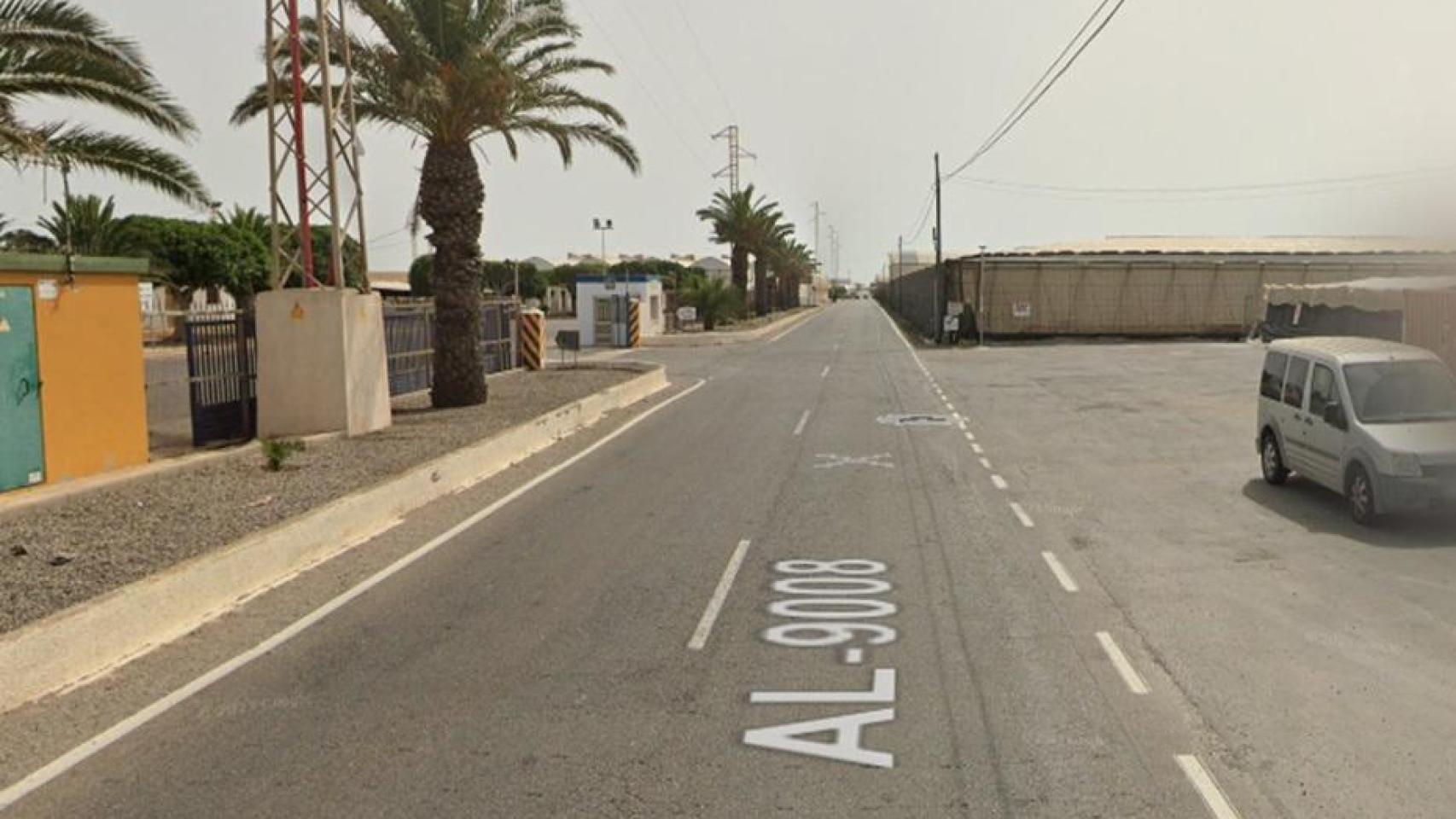 Una imagen del lugar del accidente.