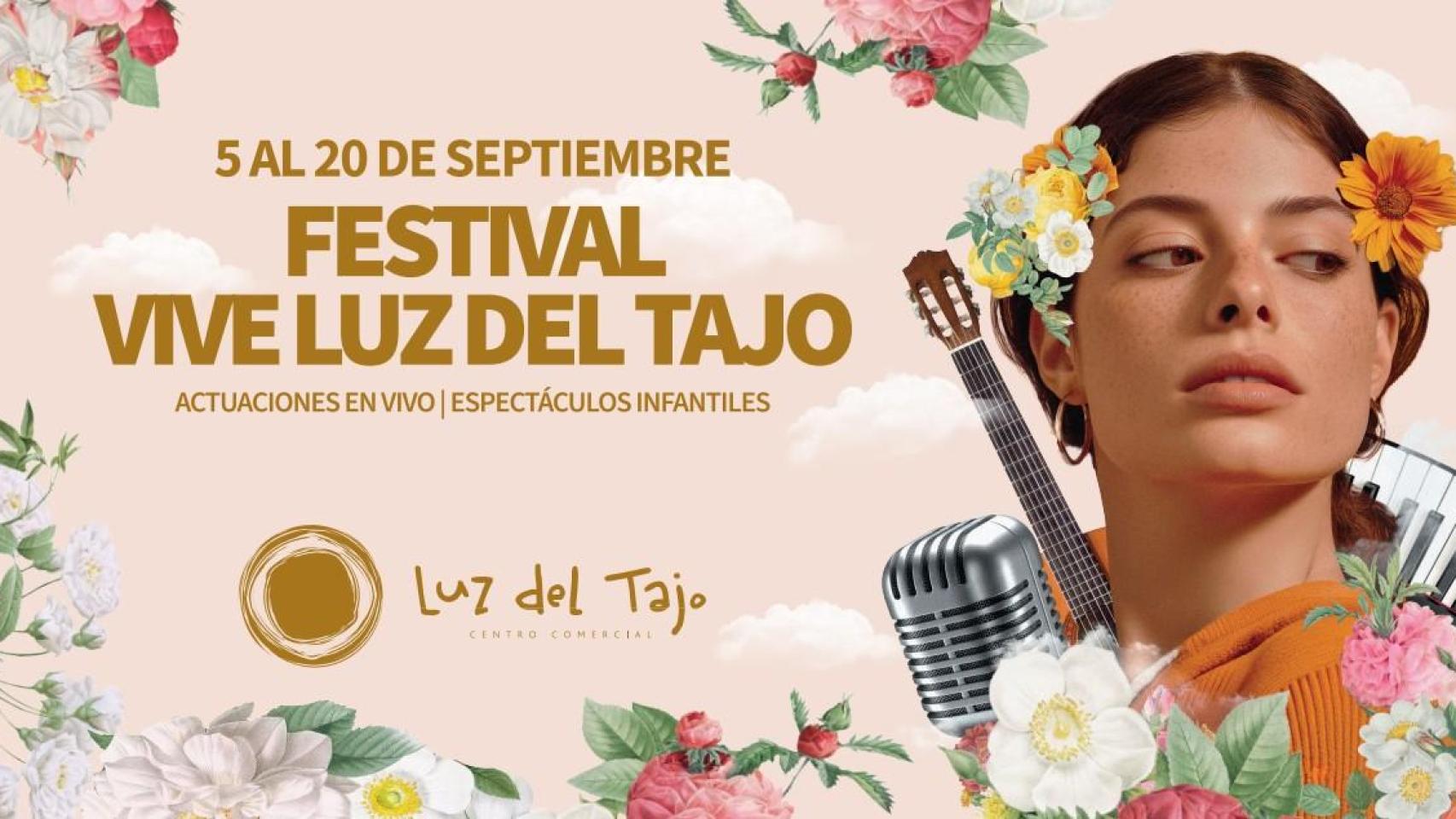 Cartel Vive Luz del Tajo