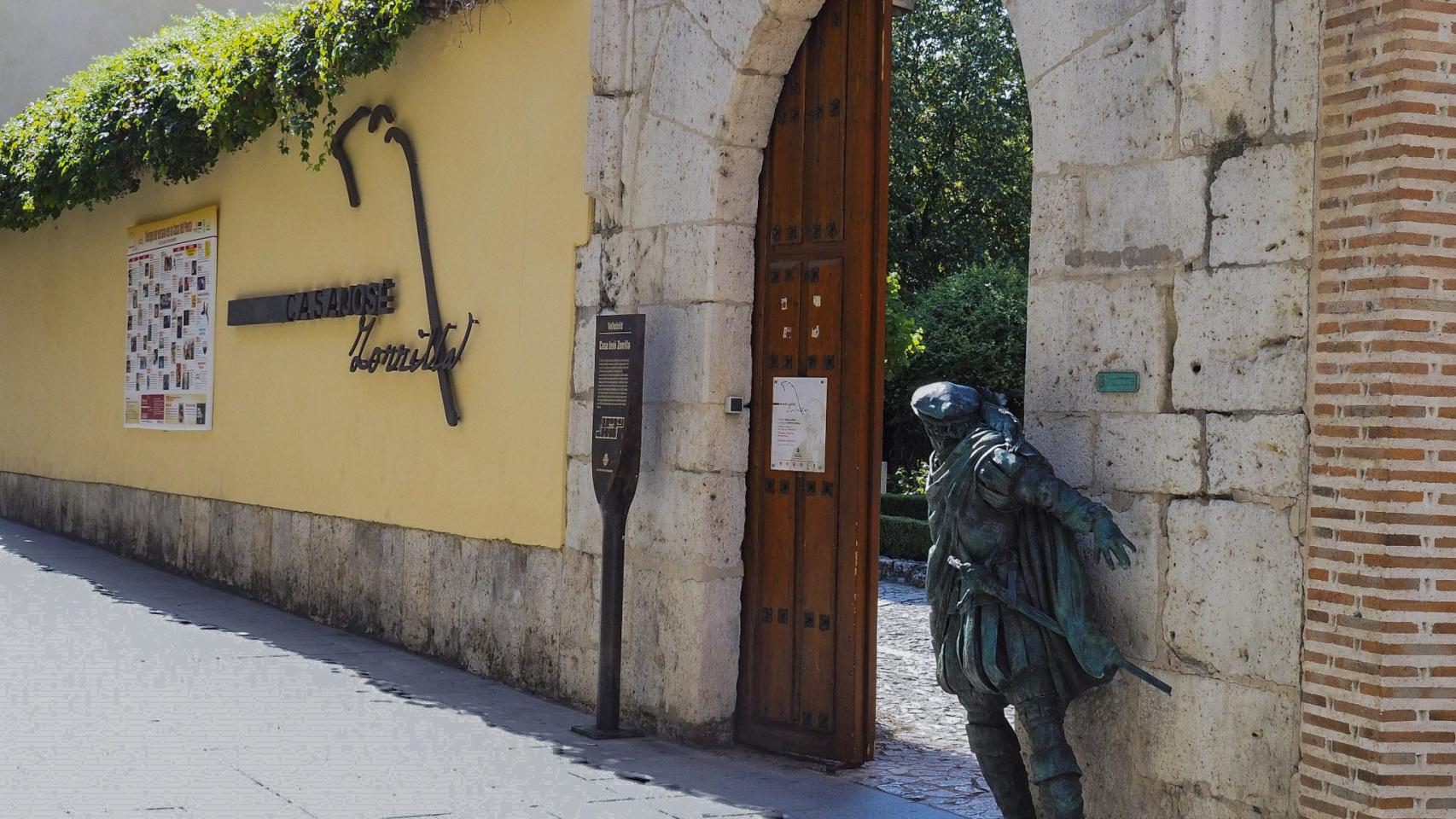Entrada a la casa de Zorrilla