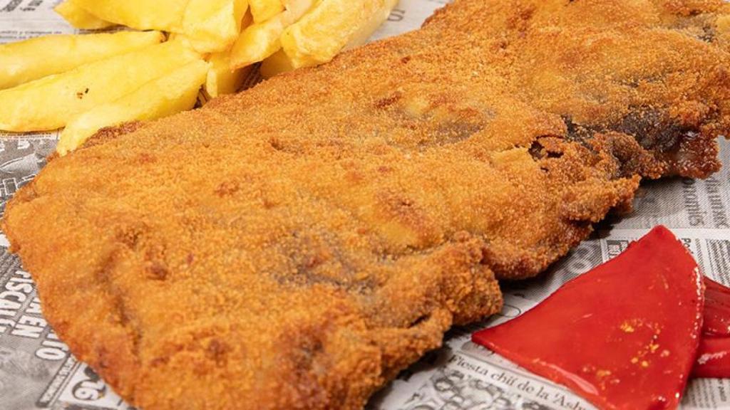 Cachopo de Taberna Gasca, Zaragoza.