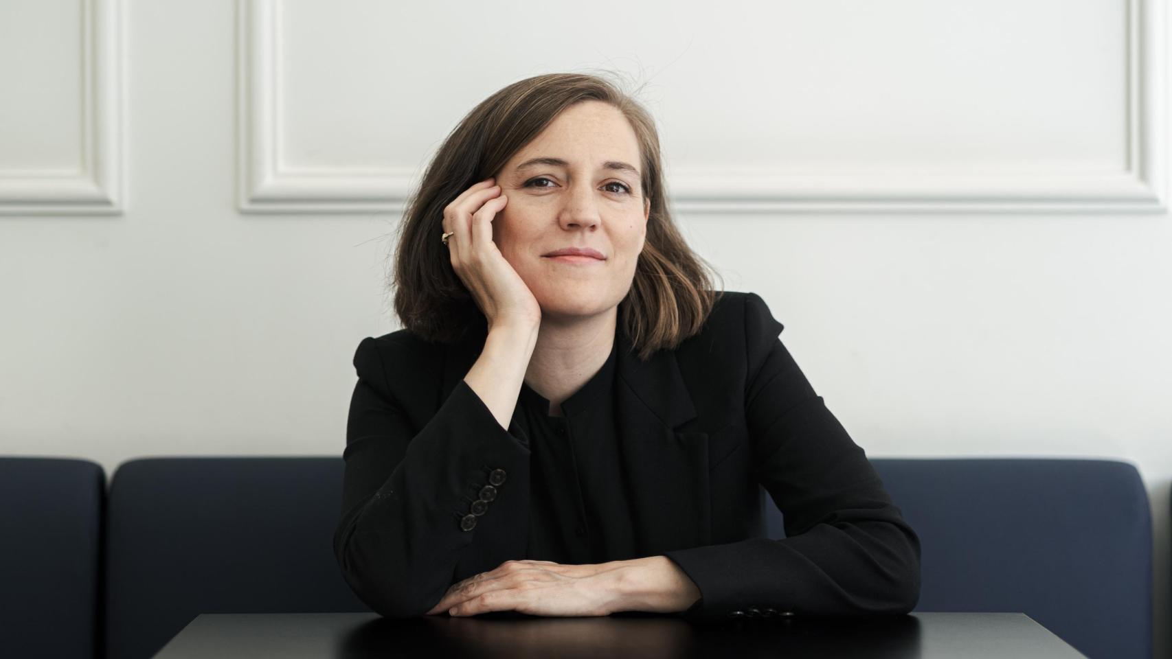 Carla Simón, en el Hotel Gran Versalles de Madrid. Foto: Cristina Villarino