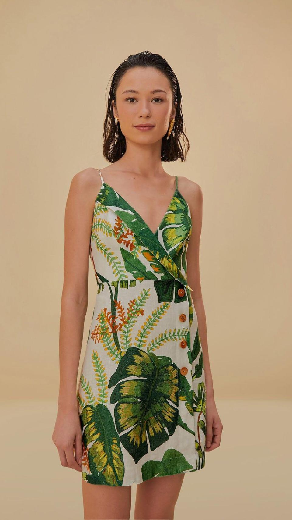 Vestido de bosque tropical