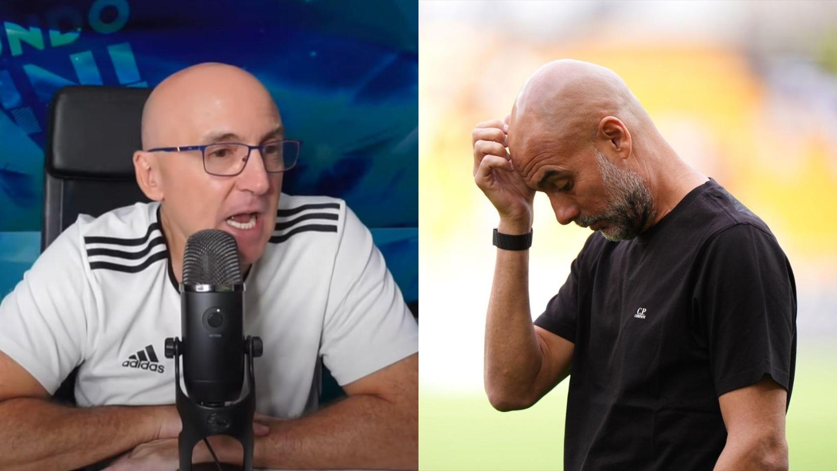 Maldini y Pep Guardiola.