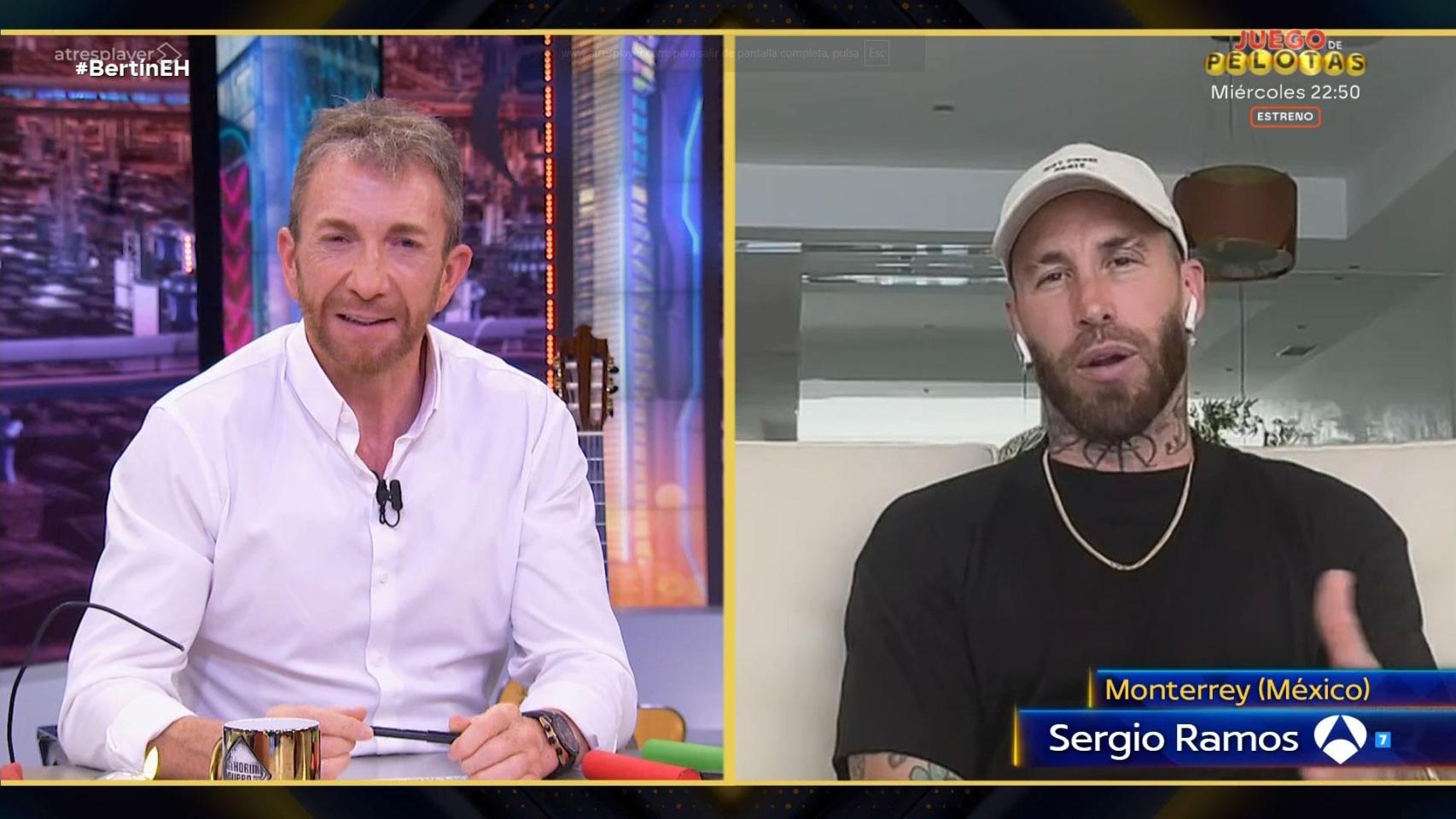 Sergio Ramos, en ‘El Hormiguero’.
