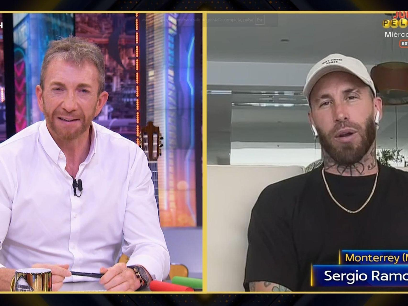 Sergio Ramos, muy sincero en 'El Hormiguero' al hablar de su nueva faceta  de cantante: “Me veo ganando un Grammy”