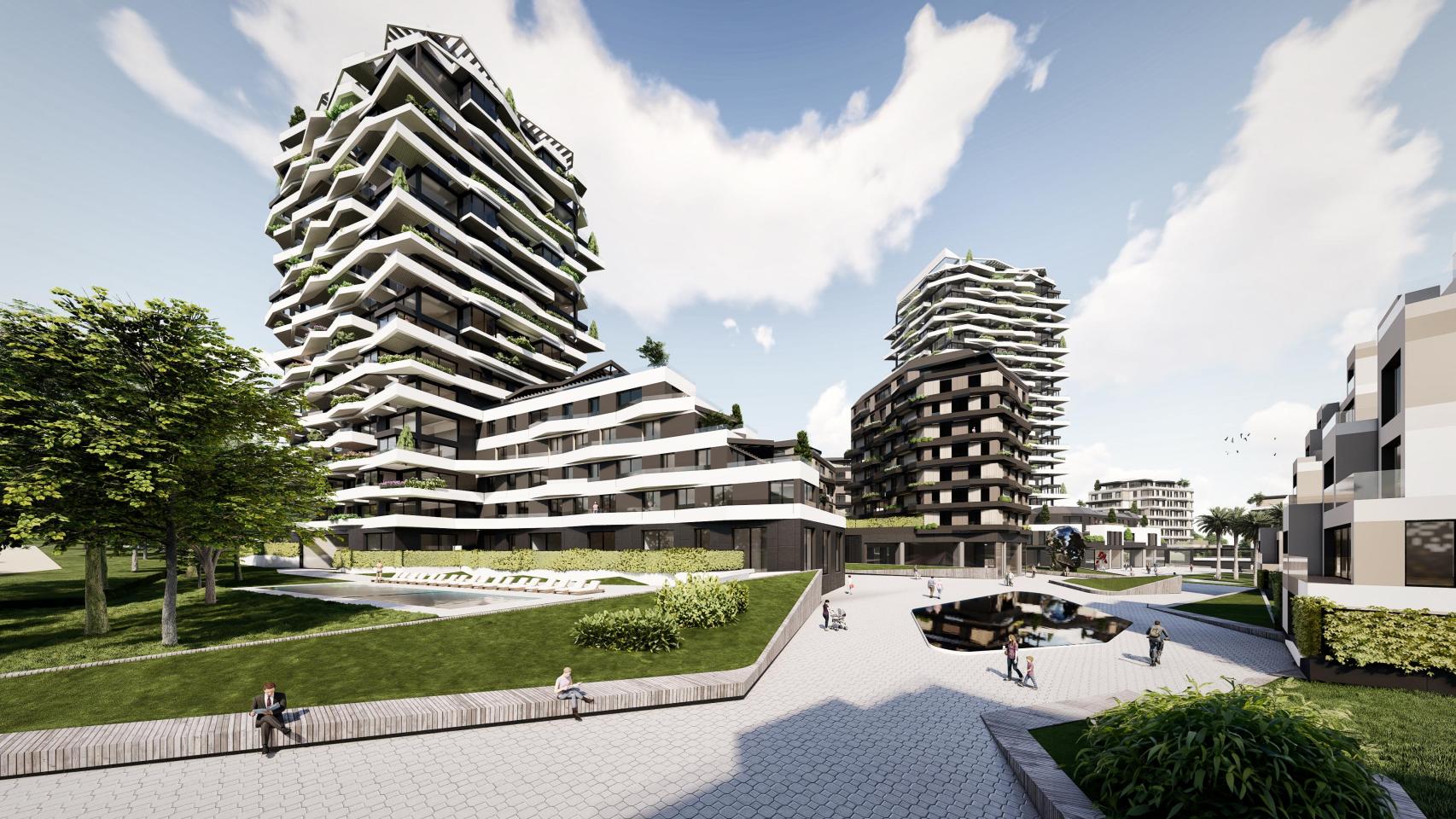 Render del complejo de la Ermita del Santo en Madrid.