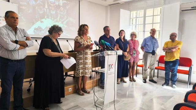 Un momento del acto organizado por la Asociación de la Prensa de Málaga.
