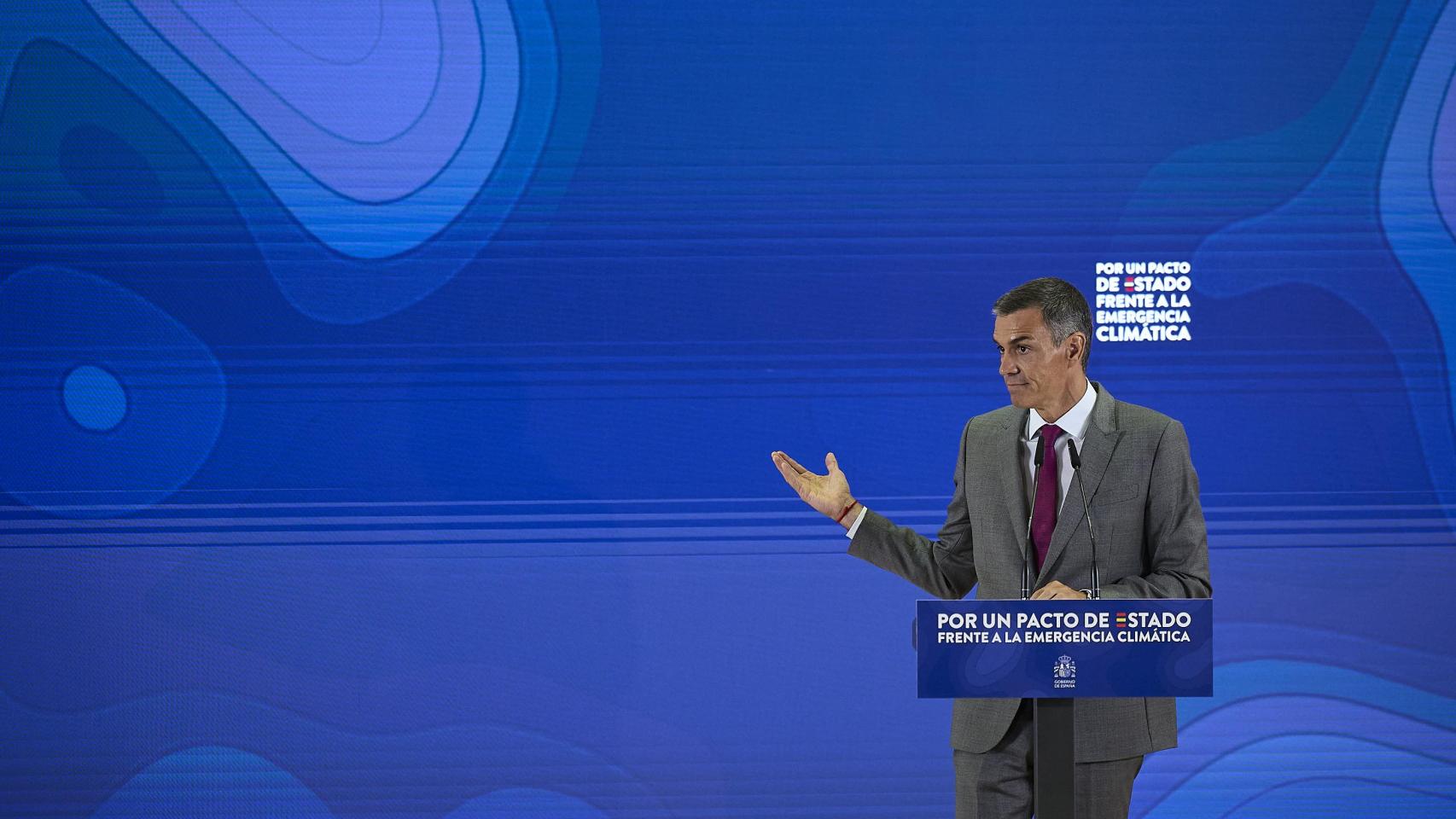 Pedro Sánchez, presidente del Gobierno.