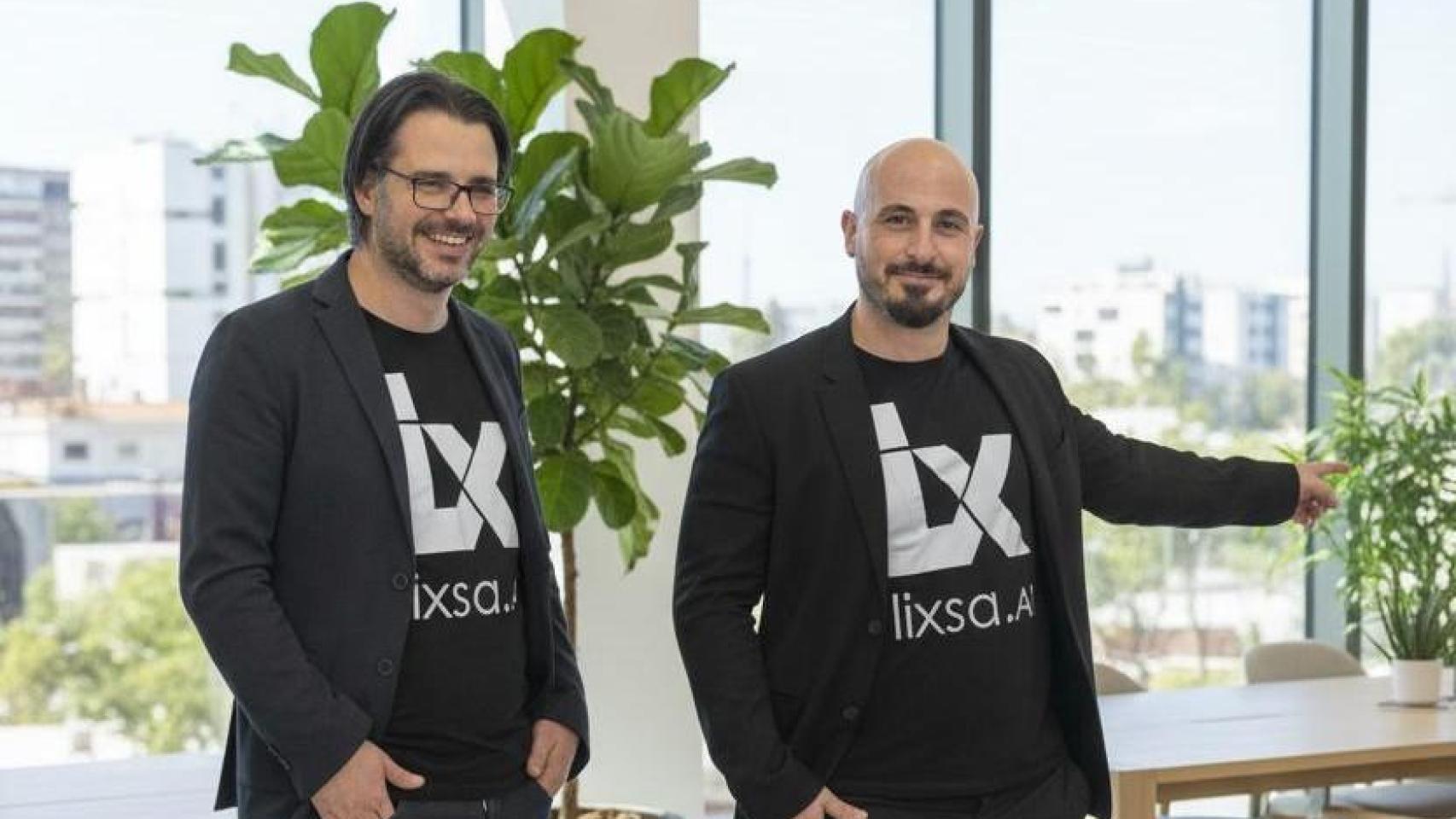 Martín Díaz y Alejandro Aznar, los dos cofundadores de Lixsa.