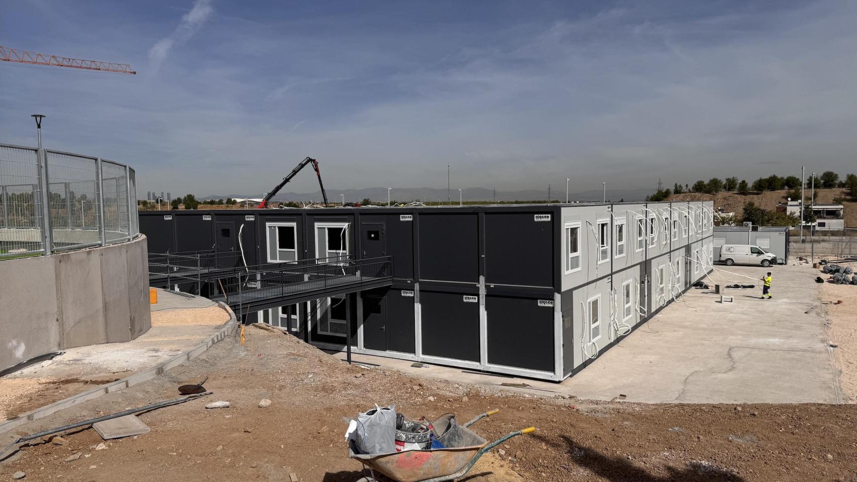 Exterior del nuevo colegio público de El Cañaveral.