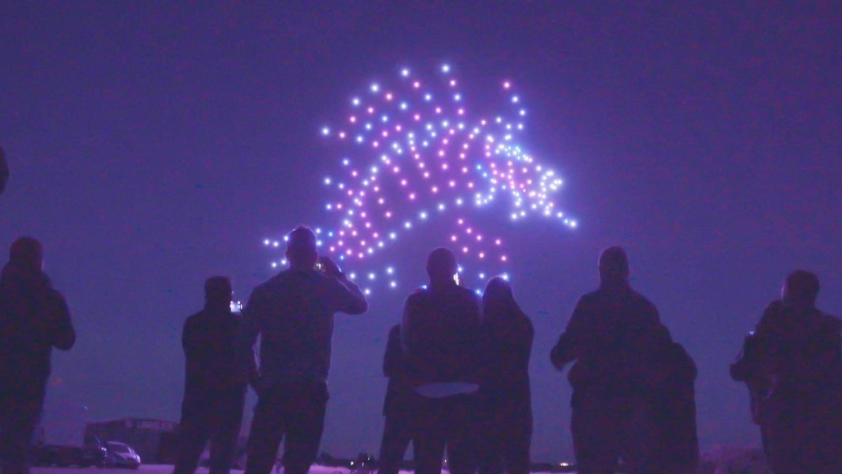 Espectáculo de drones