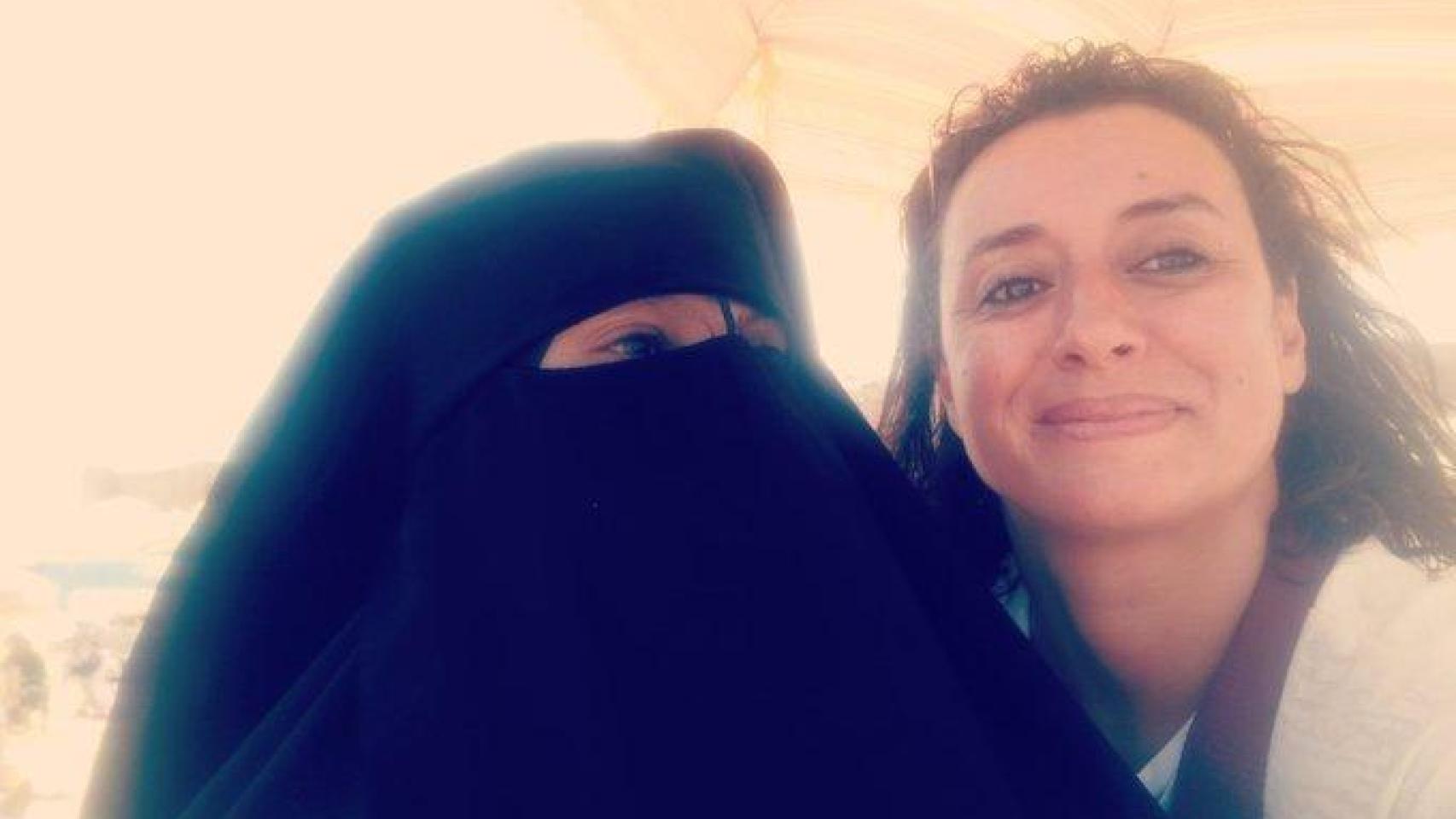 La activista, en una fotografía de su campaña Sé libre.