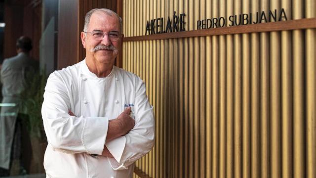 Pedro Subijana, chef al frente de Akelarre, con tres estrellas Michelin.