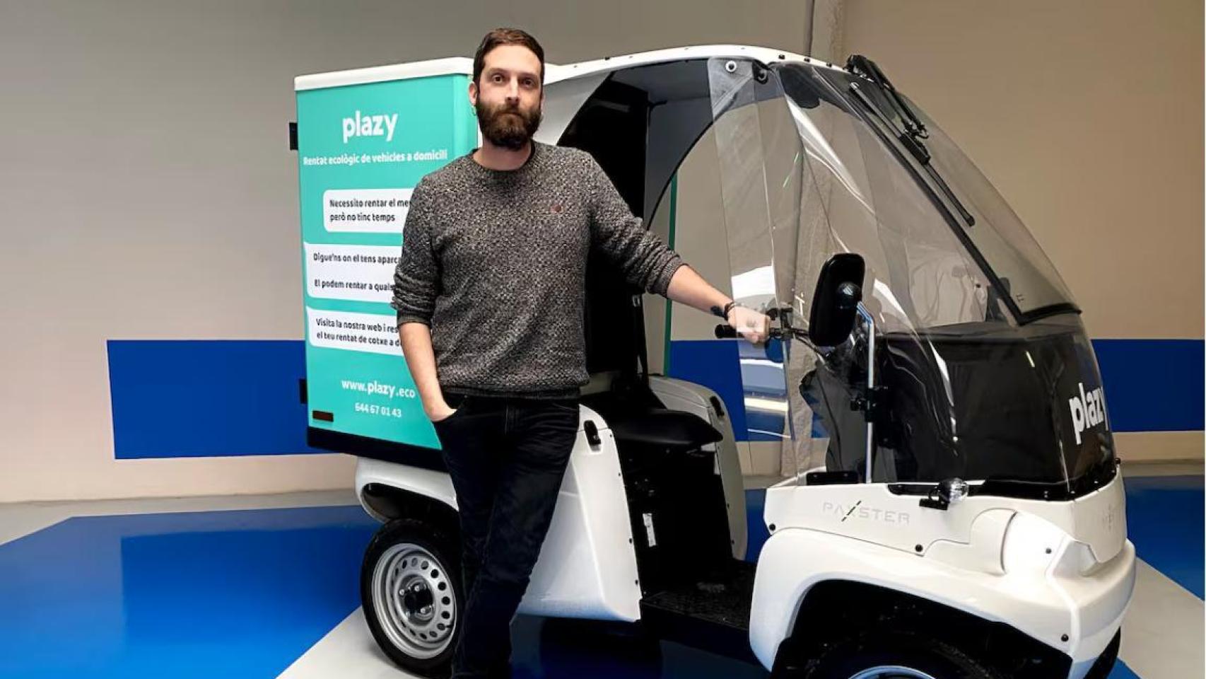 Davide Brea, fundador de Plazy.