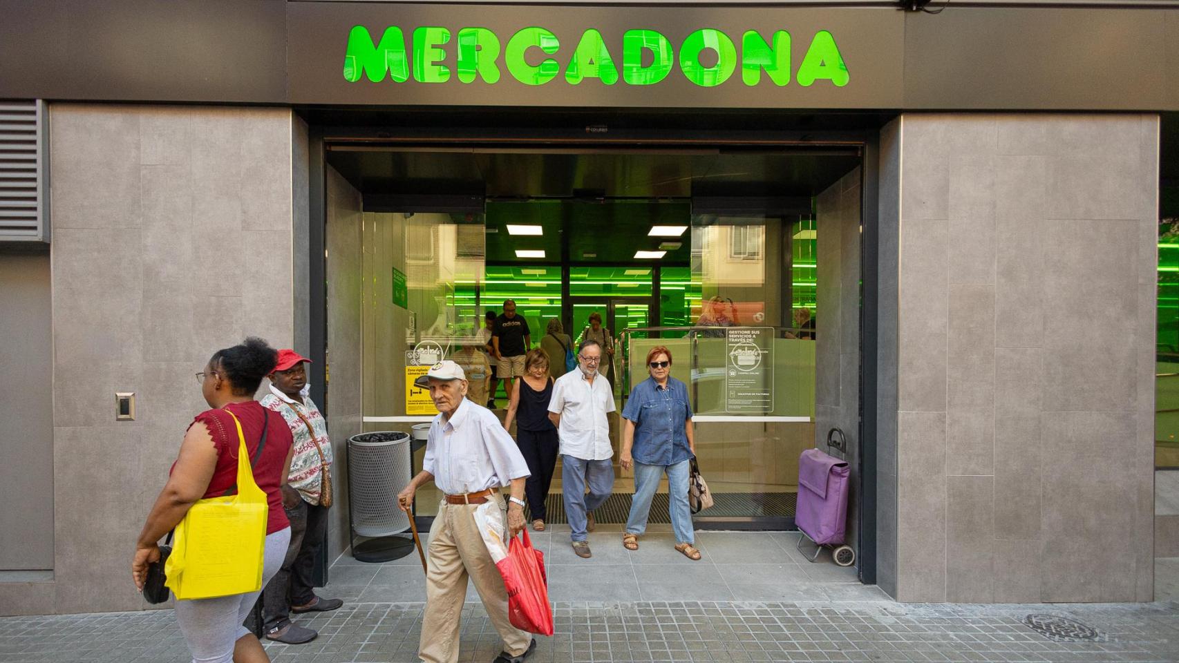 Mercadona en Zaragoza.