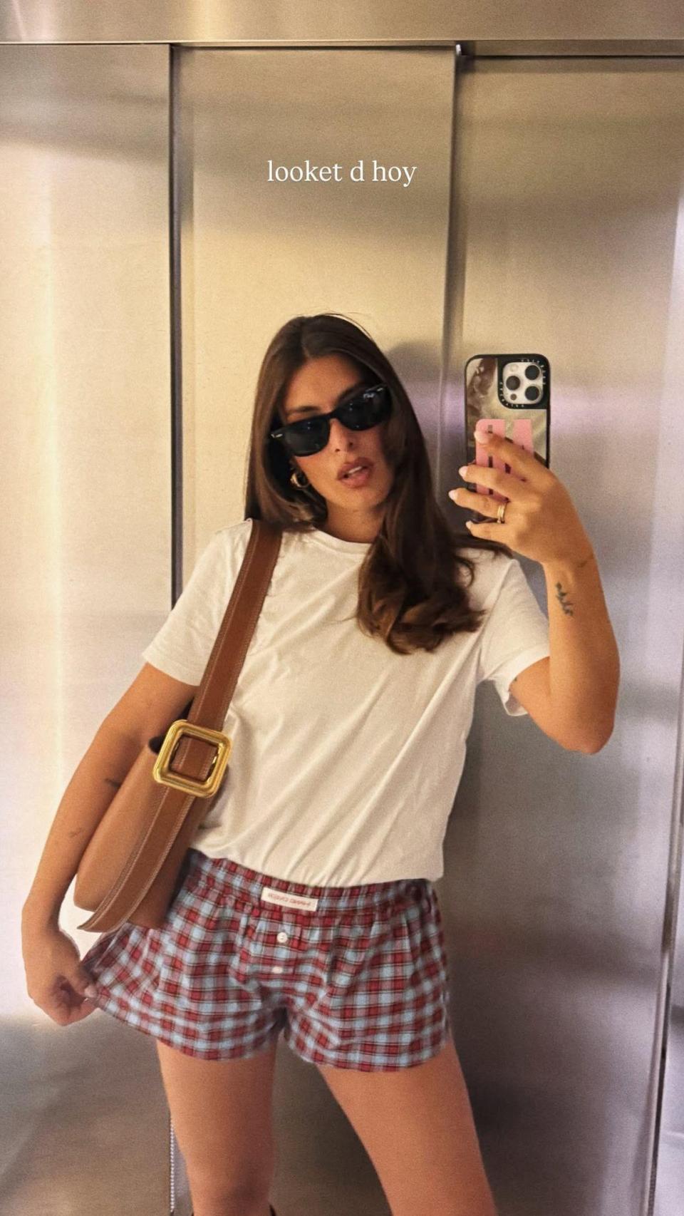 Dulceida, en un 'story' de Instagram.