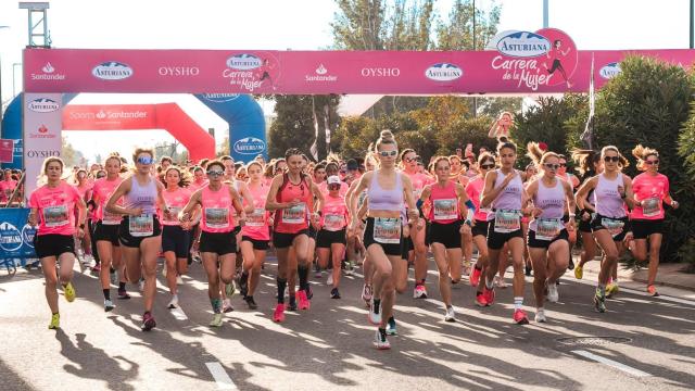 Foto de la Carrera de la Mujer Central Lechera Asturiana.