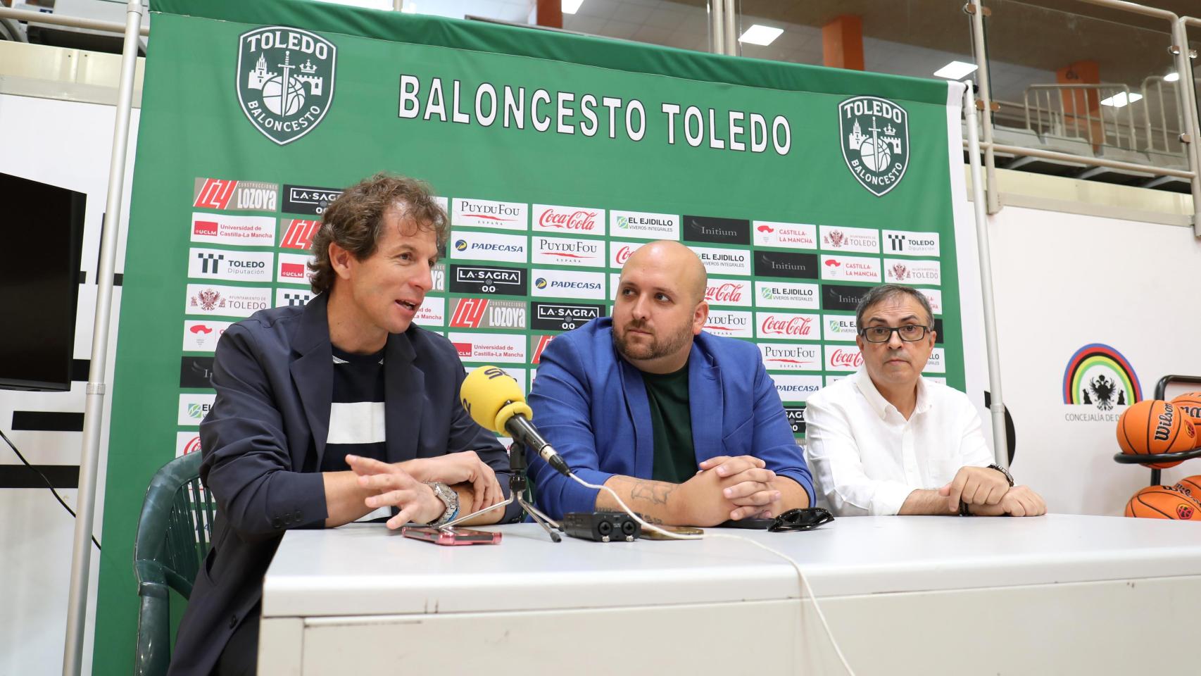 Presentación de la campaña de abonados del Club Baloncesto Toledo. Foto: Ayuntamiento.