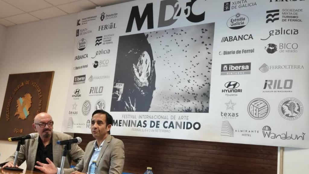 Presentación de las Meninas de Canido 2025 en Ferrol.